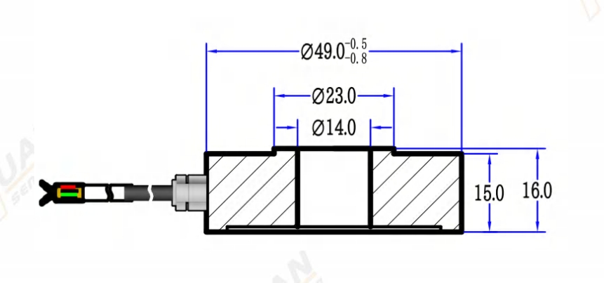 HW49-14環(huán)形力卡鉗夾緊力傳感器